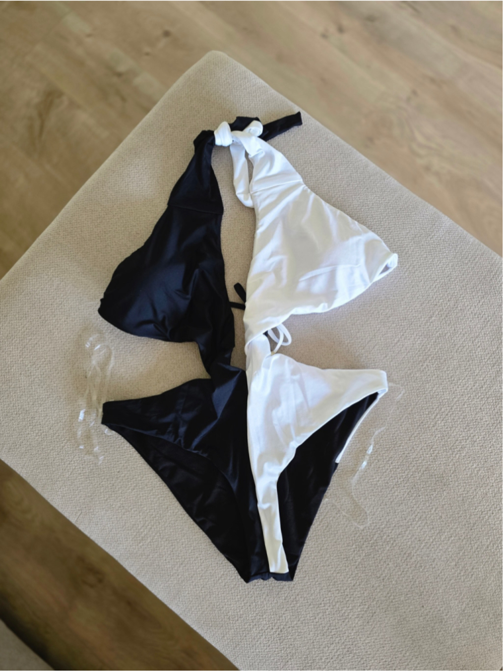 NWOT Bar III Coloblock One PIece Swimsuit Size Unknown